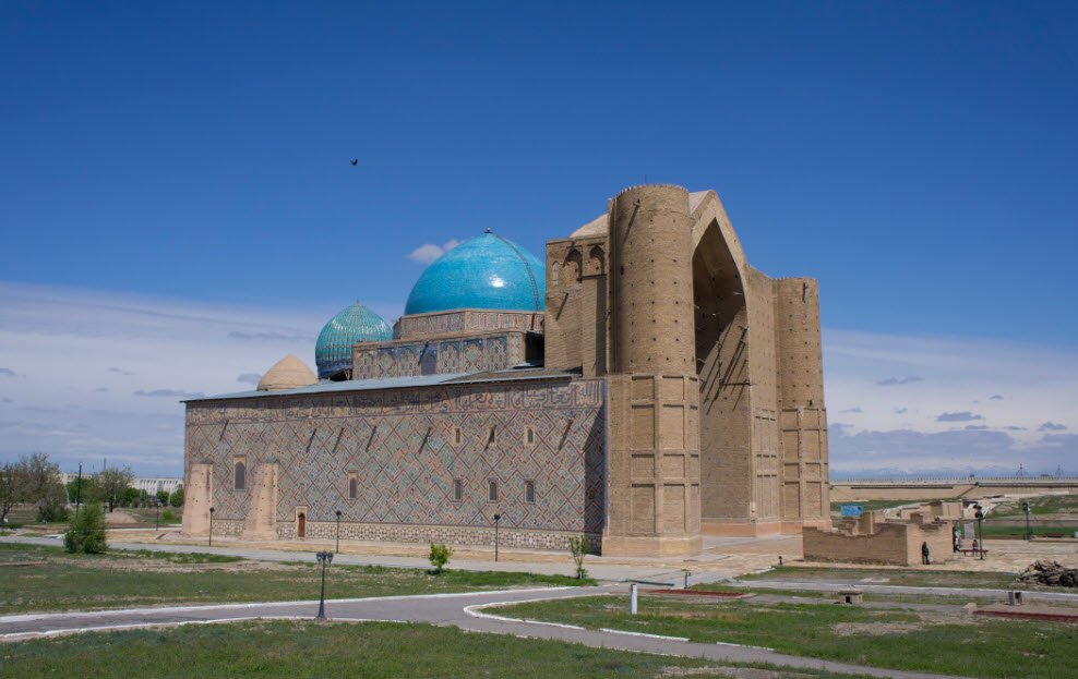 Mausoleum of Khoja Ahmed Yasawi, Turkistan, Turkistan Region, Kazakhstan